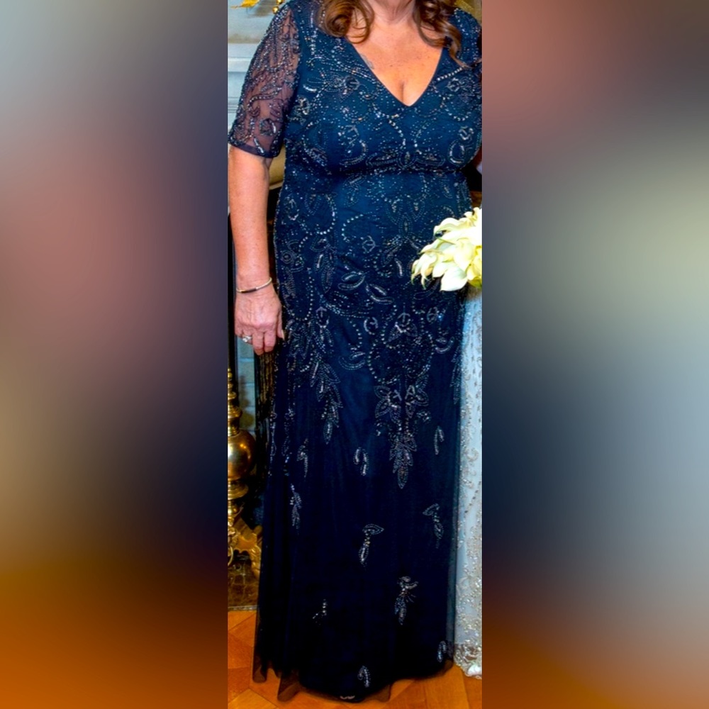 Adrianna pappel sequin dress